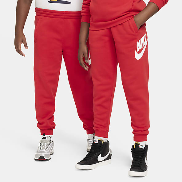 Red nike bottoms top